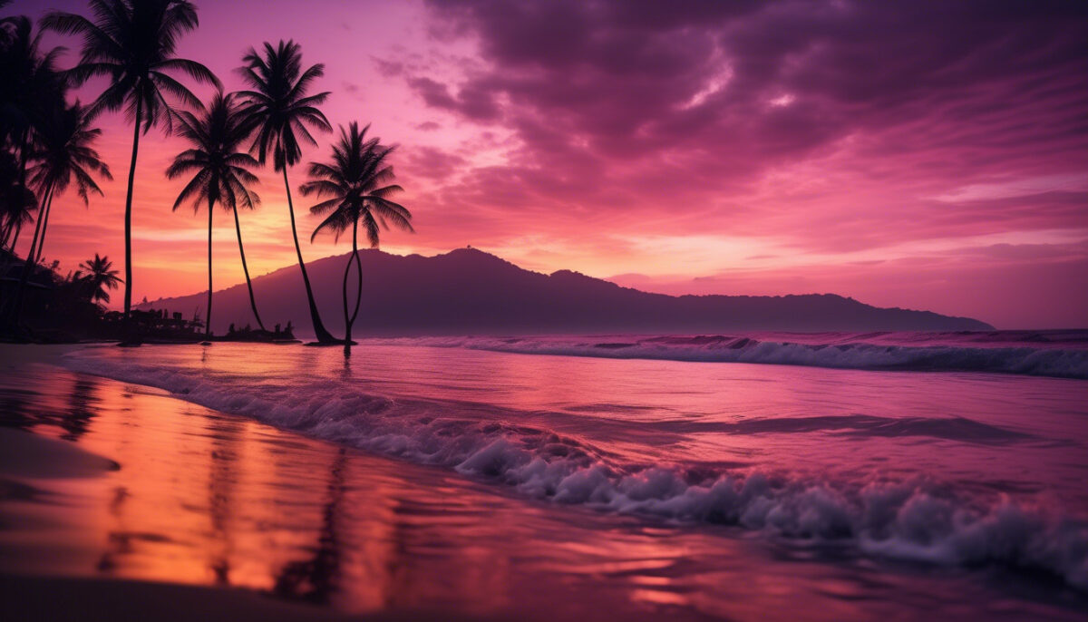 Magiska solnedgångar på Bali